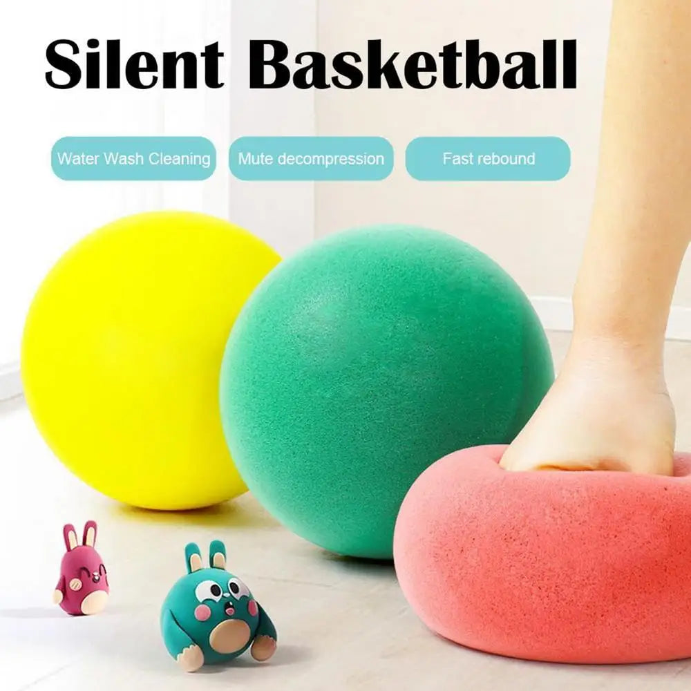 Silent Ball Lightweight Toy Silent Ball Indoor Fun Impact-Resistant Basketball Gift For Kids Adults Gyms Stadiums Patio #3 #5 #7